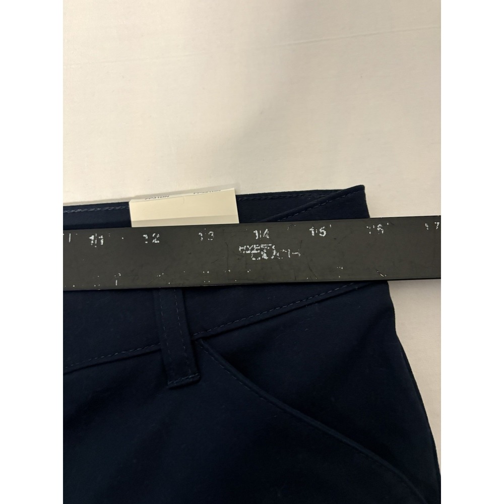 NWT Dickies Toyota Uniform Work Pants Women's Size 8x34 Blue Relaxed Straight - Picture 2 of 11